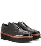Tod's Leather Platform Brogues