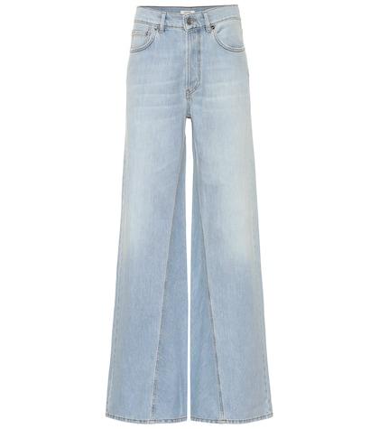 Ganni High-rise Wide-leg Jeans