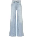 Ganni High-rise Wide-leg Jeans