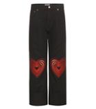 Christopher Kane Embroidered Jeans