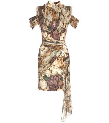Christopher Kane Floral Printed Dress