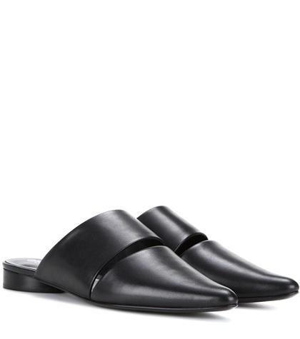 Opening Ceremony Livre Leather Slippers