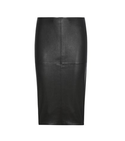 By Malene Birger Floridia Leather Pencil Skirt