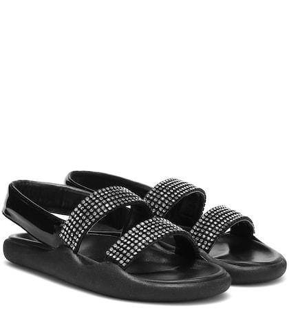 Christopher Kane Crystal Embellished Sandals
