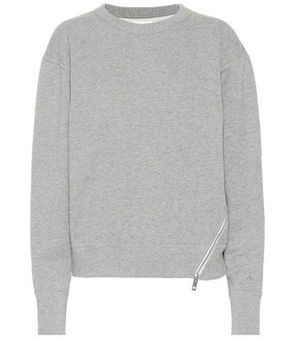 Rag & Bone Zipped Cotton Sweatshirt