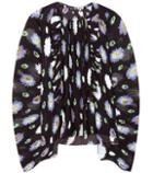 Kenzo Printed Ruffled Blouse