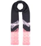 Valentino Cashmere-blend And Lace Scarf