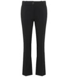 Valentino Cropped Wool-blend Pants