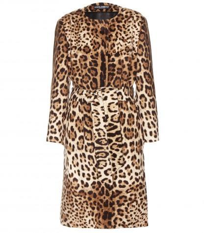 Dolce & Gabbana Wool And Cashmere Coat