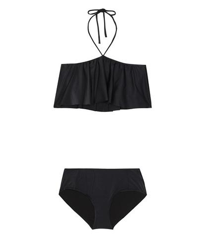 Ganni Nova Swimwear Solid Bikini