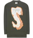 Acne Studios Karvel Cotton-blend Sweatshirt With Appliqué
