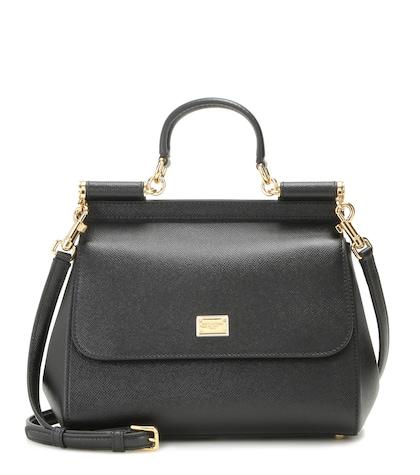 Inuikii Sicily Medium Leather Shoulder Bag