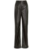 Altuzarra High-rise Straight Leather Pants