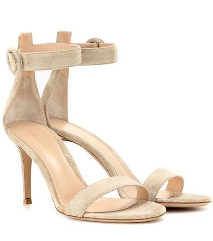 Mother Portofino Suede Sandals
