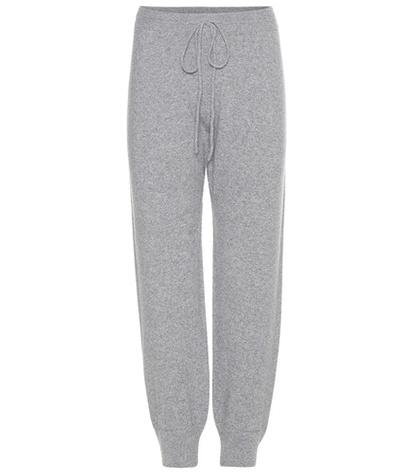 Barrie Cashmere Cropped Trousers