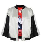 Jimmy Choo Reversible Silk Jacket
