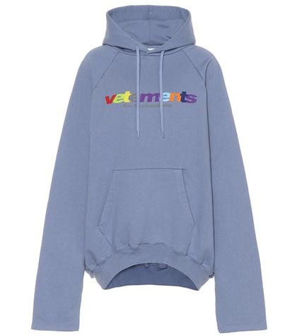 Vetements Oversized Cotton-blend Hoodie