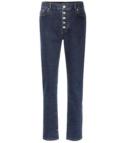 Joseph Den High-rise Straight-leg Jeans