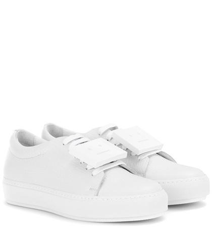 Prada Adriana Leather Sneakers