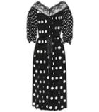 Marc Jacobs Polka-dot Silk Dress