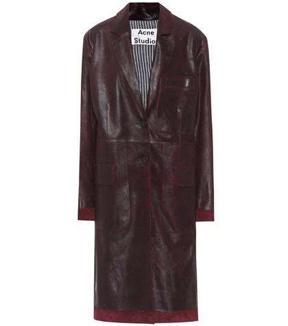 Magda Butrym Mohini Leather Coat
