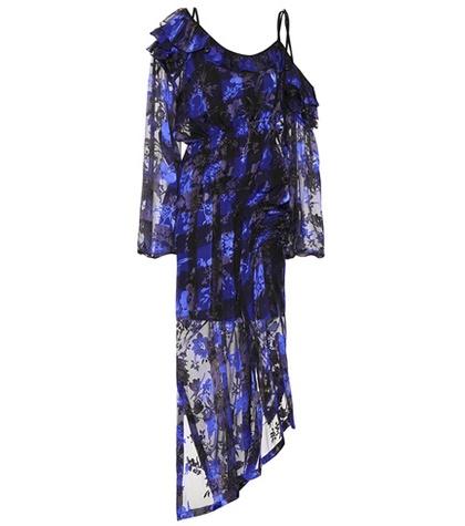 Preen By Thornton Bregazzi Carmen Silk-blend Dress