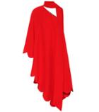 Valentino Asymmetric Silk Cady Top