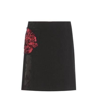 Etro Embellished Wool Skirt