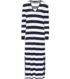 Chlo Colombia Striped Crêpe Dress