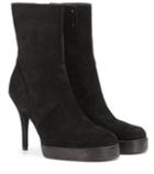 Rick Owens Classic Stiletto Suede Boots