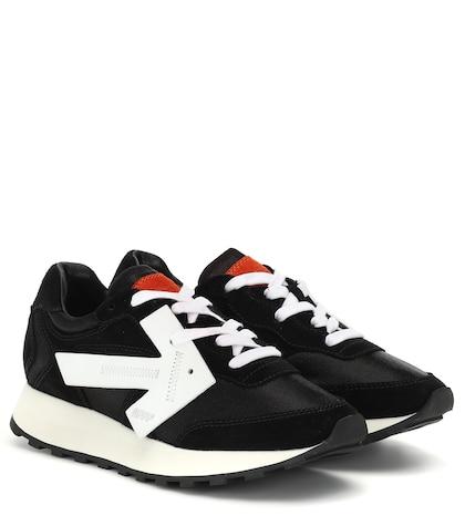 Off-white Runner Suede Sneakers