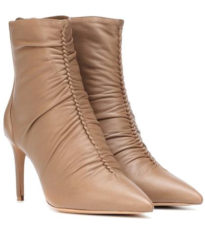 Alexandre Birman Susanna 85 Leather Ankle Boots