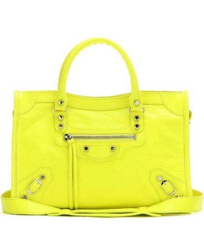 Adidas By Stella Mccartney Classic City S Leather Tote