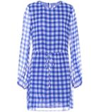 Diane Von Furstenberg Checked Silk Dress