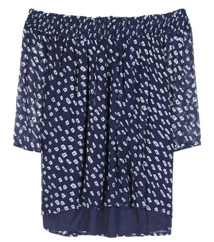 Velvet Iman Off-the-shoulder Top