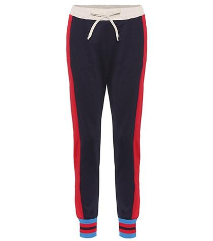 Gucci Striped Cotton-blend Trackpants