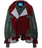 Miu Miu Shearling-trimmed Layered Jacket