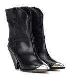 Alexander Mcqueen Lamsy Leather Boots