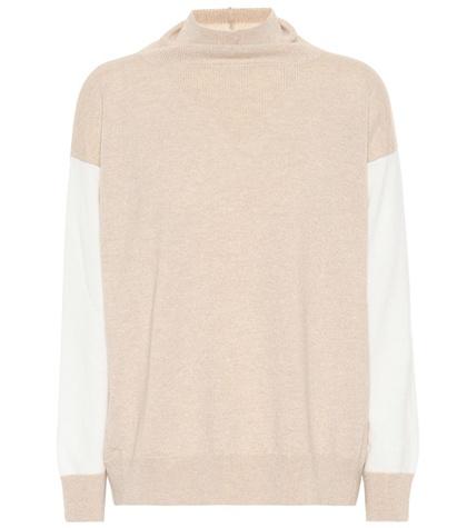 Nicholas Kirkwood Two-tone Cashmere Sweater