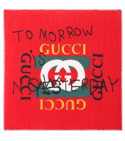 Gucci Printed Scarf