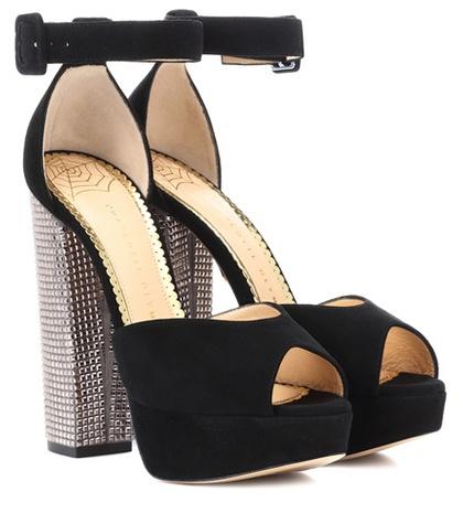 Charlotte Olympia Embellished Plateau Sandal
