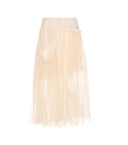 Simone Rocha Embellished Tulle Skirt