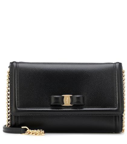 Valentino Garavani Vara Mini Leather Shoulder Bag