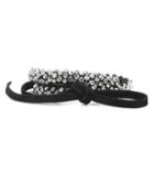 Nike Crystal Leather Tie Bracelet