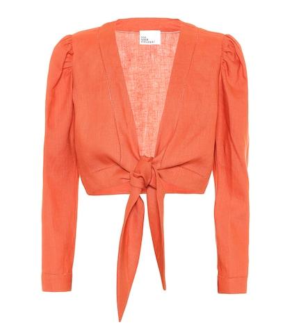 Lisa Marie Fernandez Linen Top