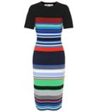 Diane Von Furstenberg Striped Knit Dress