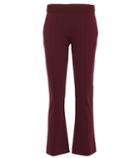 Diane Von Furstenberg Mid-rise Cropped Bootcut Pants