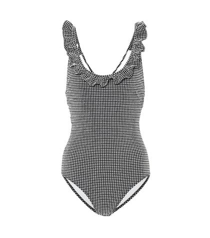 Maison Michel Gingham Swimsuit