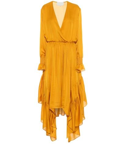 Nanushka Indira Silk Maxi Dress