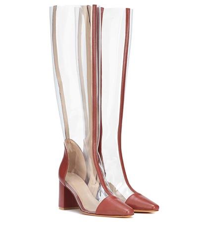 Maryam Nassir Zadeh Jupiter Leather-trimmed Boots